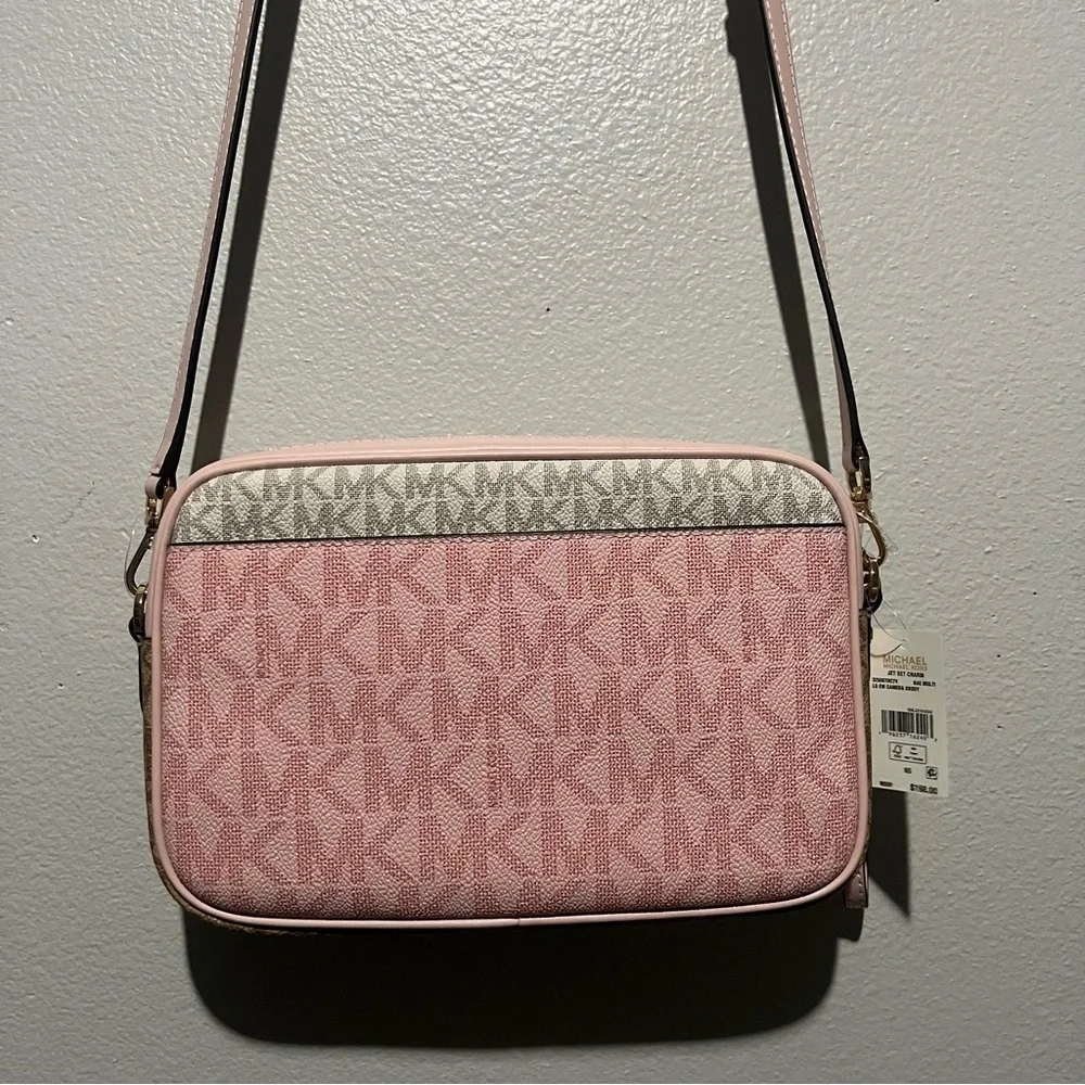 MICHAEL KORS- NWT Jet Set Charm Large EW Camera Xbody Bae Multi Color Pi… - Picture 5 of 15